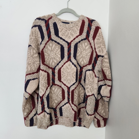 Northern Isles mens knitted by hand vintage sweater size XXL - Picture 1 of 5